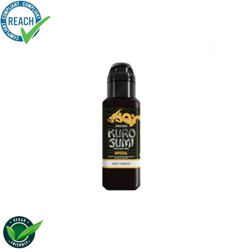 Encre Tattoo - Kuro Sumi Impérial Soft Cherry - Mélange pour le tatouage encre REACH