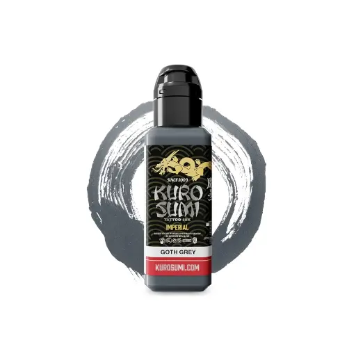 Encre Tattoo Grise - Kuro Sumi Goth Grey - Mélange pour le tatouage encre reach*