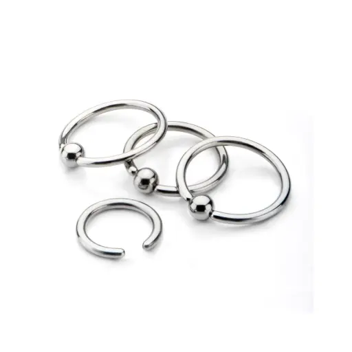 EMBOUT TITANE BEADED MARQUISE INTERNE