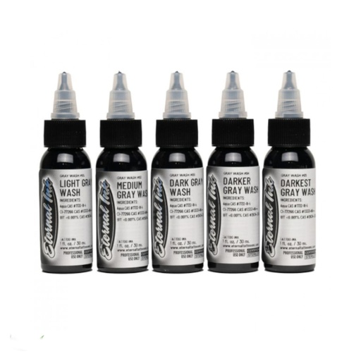 Encre Tatouage Greywash - Eternal Ink Gray Wash - Mélange pour le tatouage encre reach