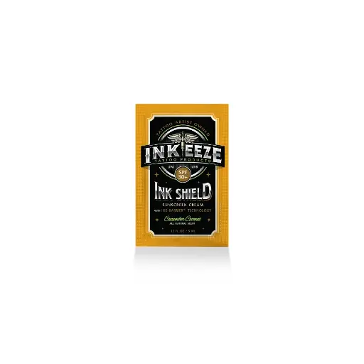 [b_inkeeze_ink_shield_crème_solaire] INKEEZE INK SHIELD CREME SOLAIRE SPF30 SACHET 5ML