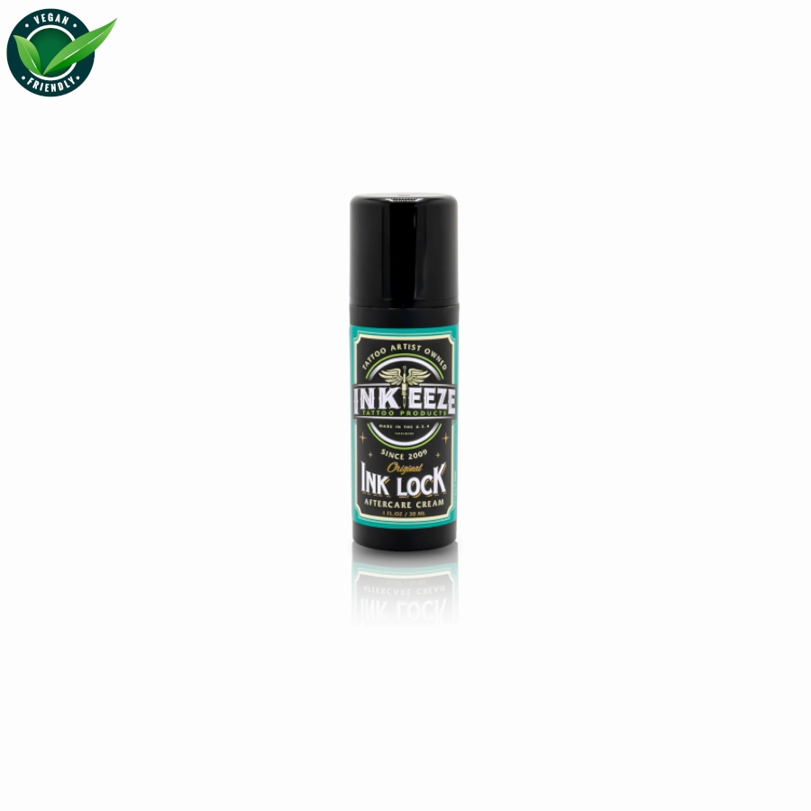 [b_inkeeze_ink_lock_creme] Creme Soin Tattoo Inkeeze - Inkeeze ink lock crème de soin après tatouage végane senteur noix de coco