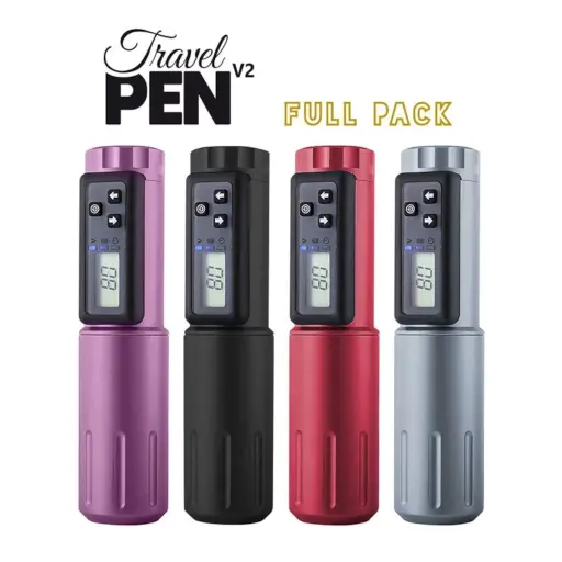 Machine Tatouage - Itc Travel Pen V2 - Machine à tatouer sans fil pour les tatoueurs
