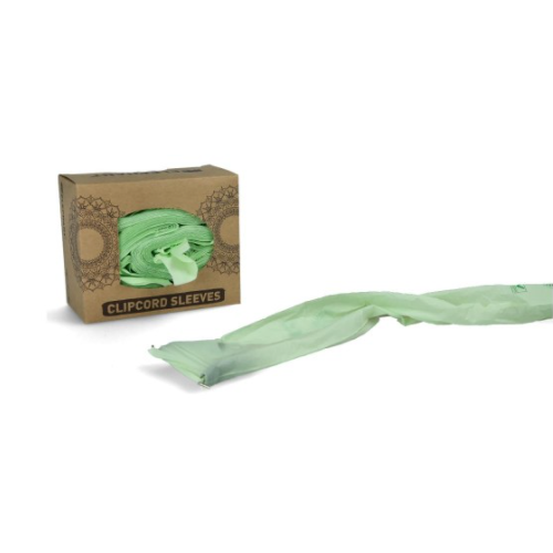 [ts_protection_clip_cord_elephant-ECSBA] Elephant Clip Cord Sleeves - 100 protection clip-cord biodégradable 6 x 80 cm