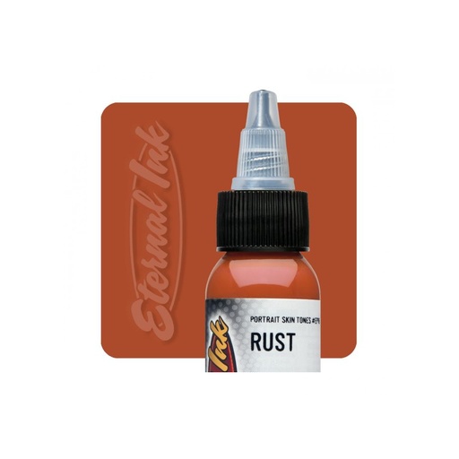 Encre Tattoo Marron - Eternal Ink Rust - Encre artistique pour entraînement tatouage non reach