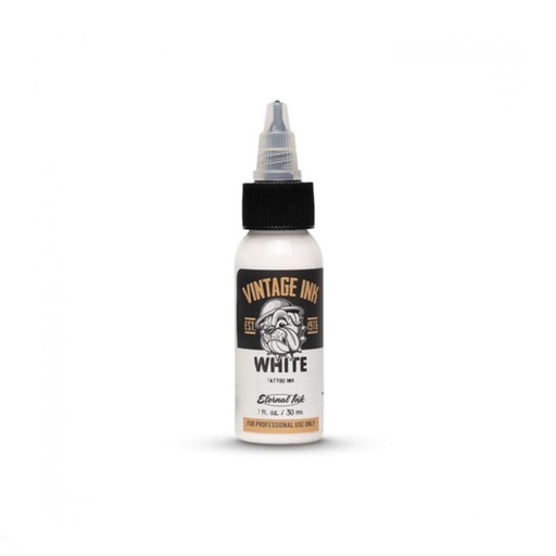 [b_eternal_vintage_ink_white] Eternal Ink Vintage White - Mélange pour le tatouage encre REACH