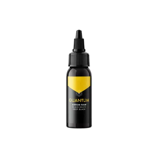 Encre Tattoo Greywash -  Quantum by Arron Raw  - Black Death "Deep Black" - 30 ml