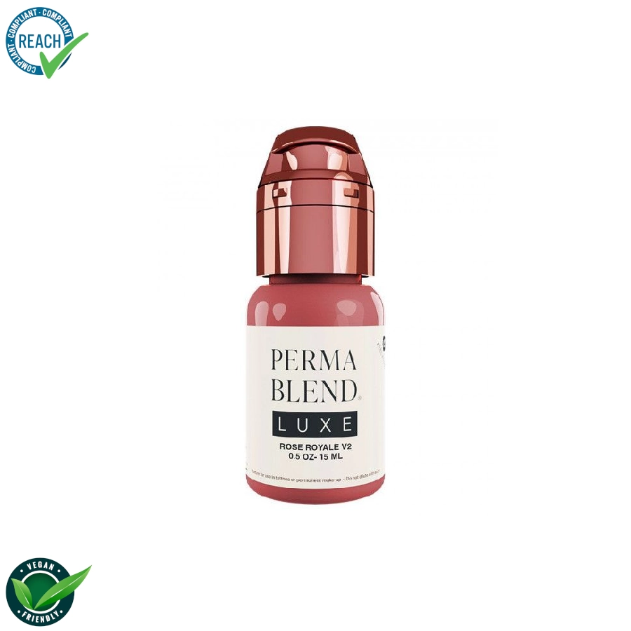 [ki_perma_blend_luxe_rose_royale-LXRORV21] Pigment Pmu Rose - Perma Blend Luxe Rose Royale V2 - Melange pour le maquillage permanent REACH 15ml
