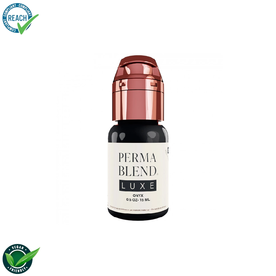 [ki_perma_blend_luxe_onyx-LXON1] Pigment Pmu Noir - Perma Blend Luxe Onyx - Melange pour le maquillage permanent REACH 15ml