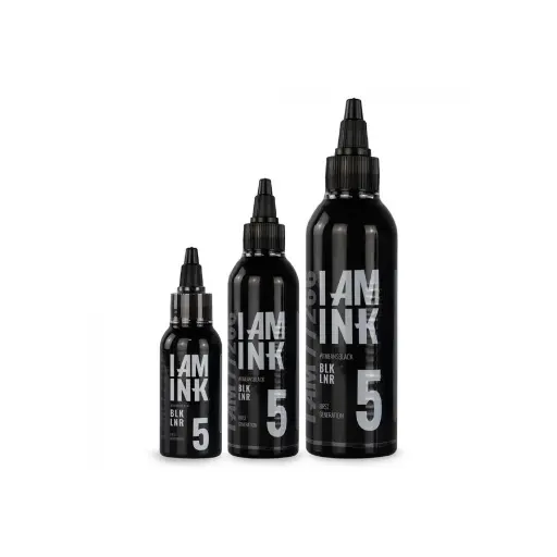 Encre Tattoo Noire - I Am Ink #5 Black Liner - Mélange pour le tatouage encre reach