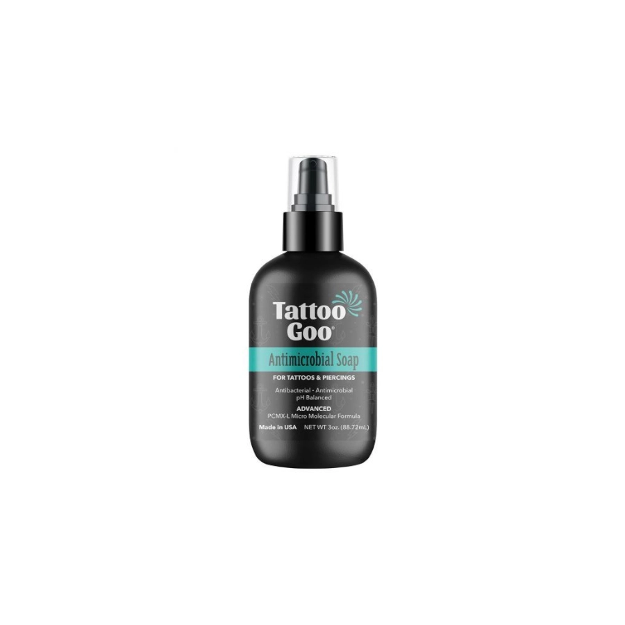 Savon Tattoo Piercing - Tattoo Goo Antimicrobial Soap - Savon antimicrobien et doux pour la peau