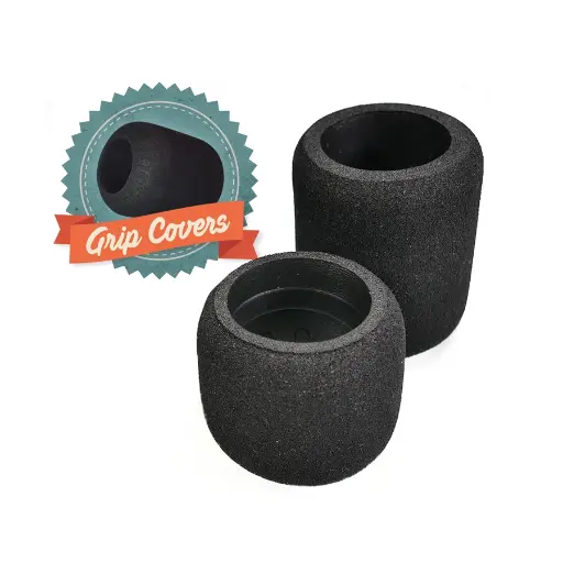 Grip Cover Disposable Foam - Sur-manchons en mousses noirs pour grip de diamètres 25 mm ou 30 mm