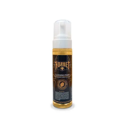 [h_mousse_hornet "ki"] Mousse Tattoo - Hornet Cleaning Foam Tattoo - Mousse nettoyante pour le tatouage senteur de miel 220 ml*