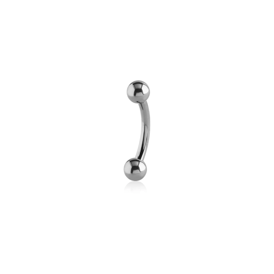 Piercing Banane - Banane Stérile - Piercing en titane avec bille