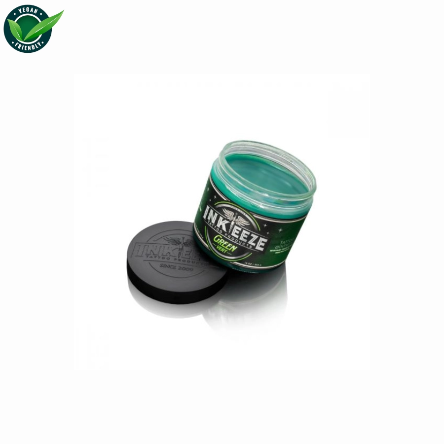 Crème Tatouage Inkeeze - Inkeeze green glide crème multi usage tattoo baume de soin végane 475 ml