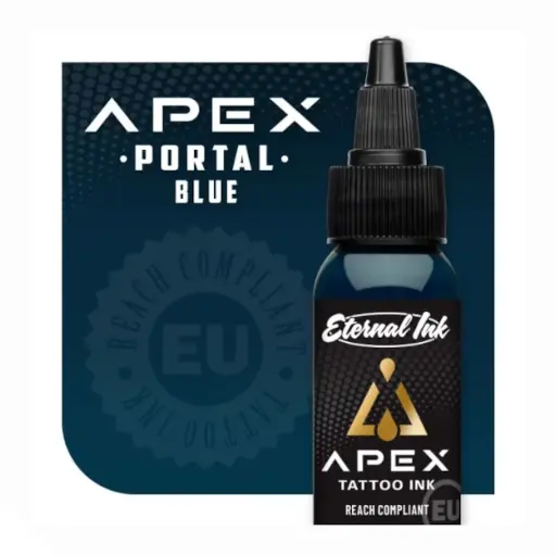 [b_eternal_apex_portal_blue-800222] Encre Tattoo Bleu - Eternal Ink Apex Portal Blue - Mélange pour le tatouage encre reach 30 ml