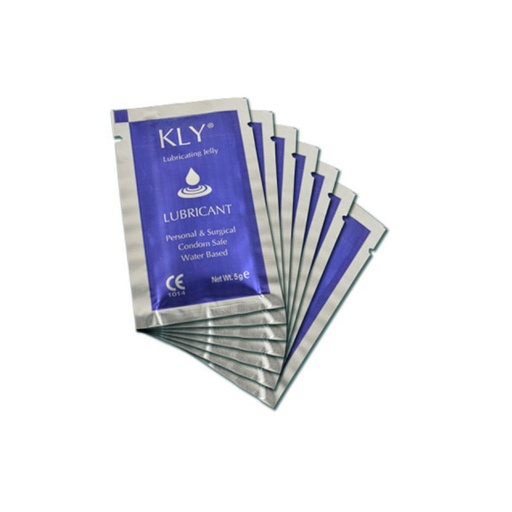 Kly Lubricant - Boîte de 100 sachet de gelée lubrifiante pour le piercing 5g