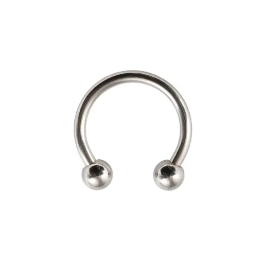 FER A CHEVAL EN ACIER 3.2 MM AVEC BOULE