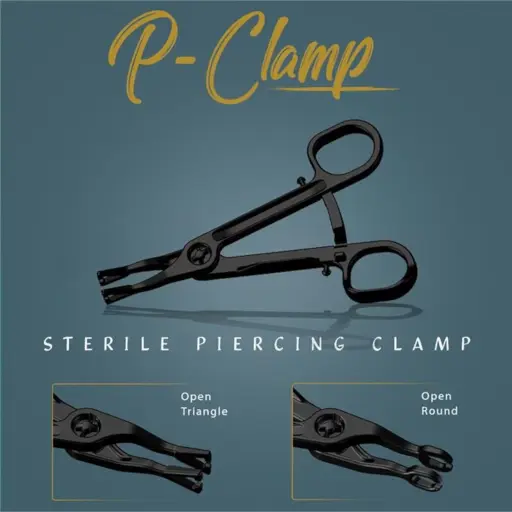 Pince Piercing - Clamp Stérile Gamme itc - Pince p-clamp stérile pour la pose de piercing*