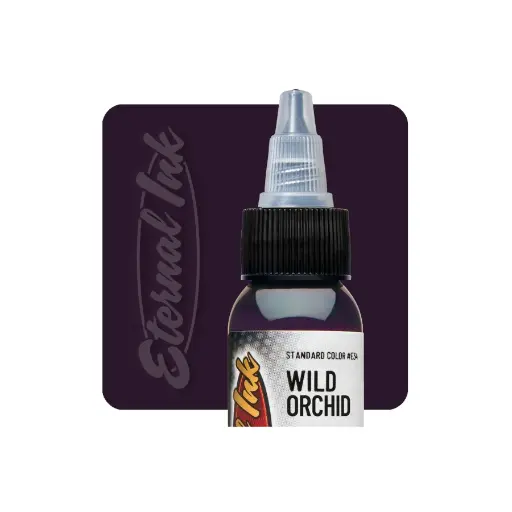 [b_encre_eternal_wild_orchid] Encre Entrainement Tattoo Violette - Eternal Ink Wild Orchid - Encre artistique pour entraînement tatouage NON REACH*