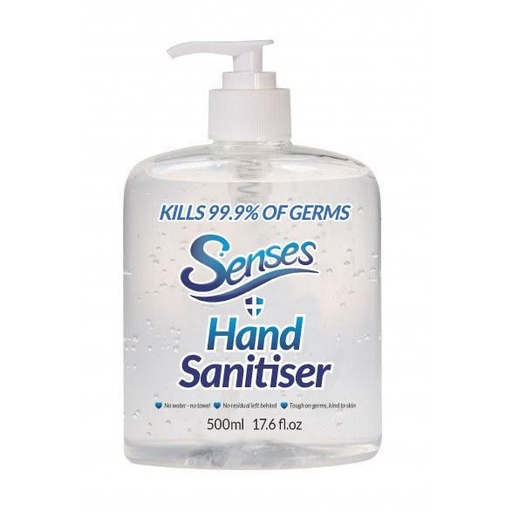 GEL DESINFECTANT SANS ALCOOL 500 ML - SENSES