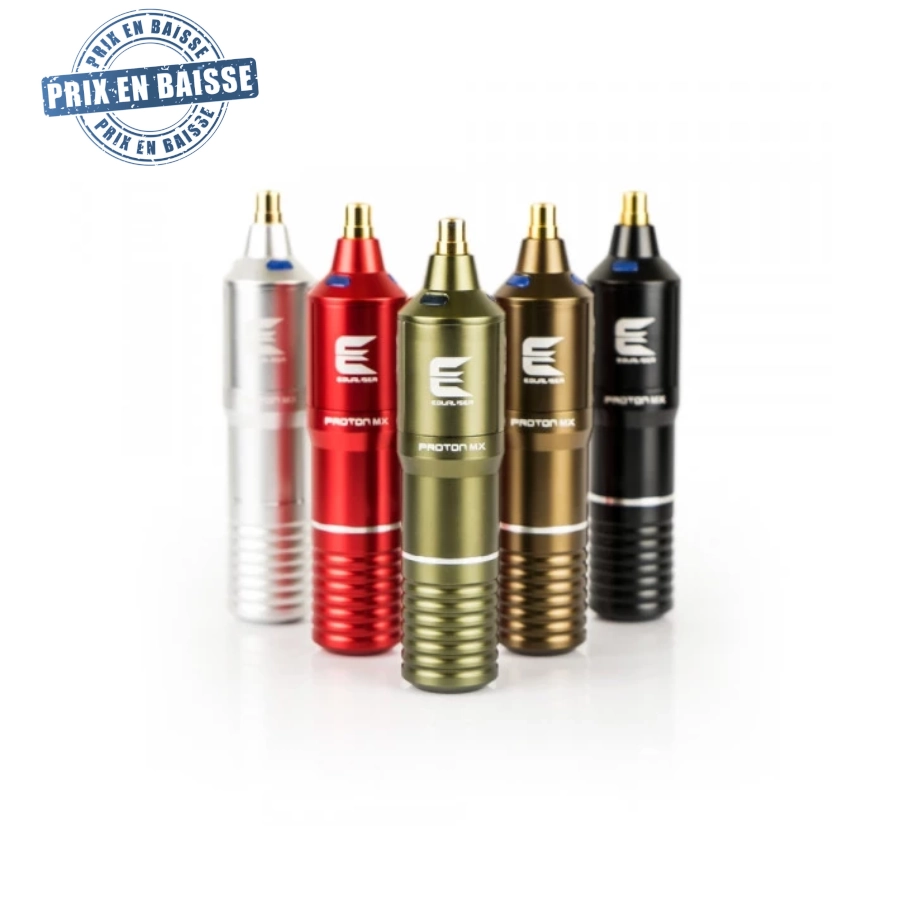 MACHINE A TATOUER EQUALISER PROTON PEN DIFFERENTS COLORIS