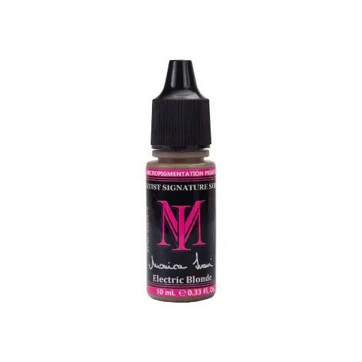 [ki_REACH_pigment_monica_ivani_electric_blonde-LI-MONIVAR10-ELECBLON] Pigment Sourcil Pmu - Monica Ivani Signature Electric Blonde - Pigment pour maquillage permanent 10 ml
