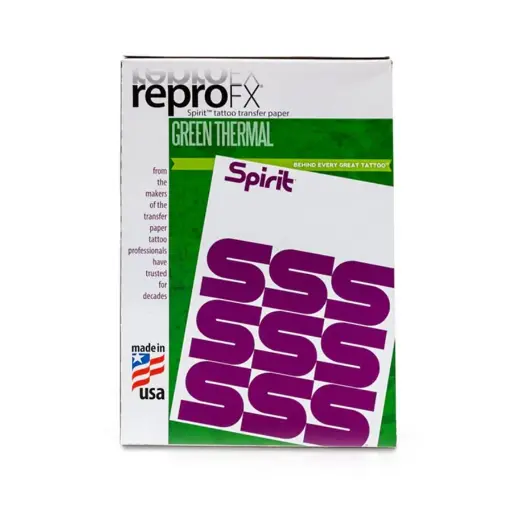 Spirit Repro Fx Green Thermal - Papier carbone vert liasse de transfert pour thermocopieur