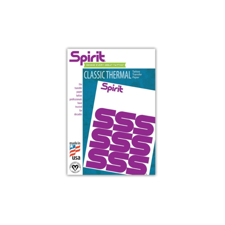 Papier Transfert Tattoo - Spirit Repro Fx Classic Thermal - Papier carbone pour thermocopieur liasse de transfert