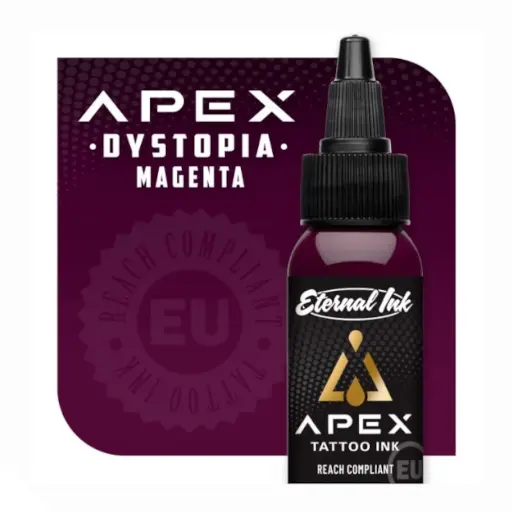 [b_eternal_apex_dystopia_magenta-800209] Encre Tattoo Rouge - Eternal Ink Apex Dystopia Magenta - Mélange pour le tatouage encre reach 30 ml