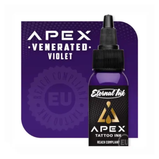 [b_eternal_apex_venerated_violet-800207] Encre Tattoo Violet - Eternal Ink Apex Venerated Violet - Mélange pour le tatouage encre reach