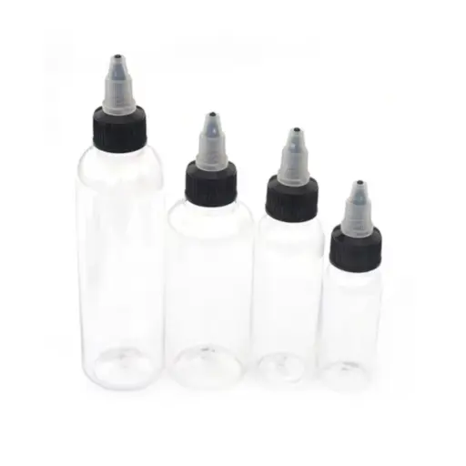 Bouteille Vide Avec Bouchon - Bouteille avec bouchon twist top pour liquide et encre tatouage