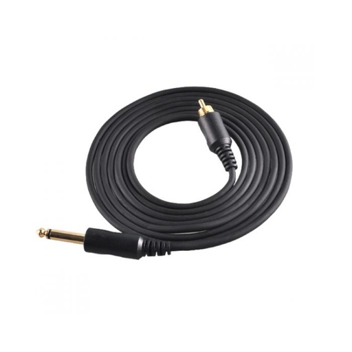 CABLE SILICONE JACK + RCA DROIT OU ANGLE DROIT