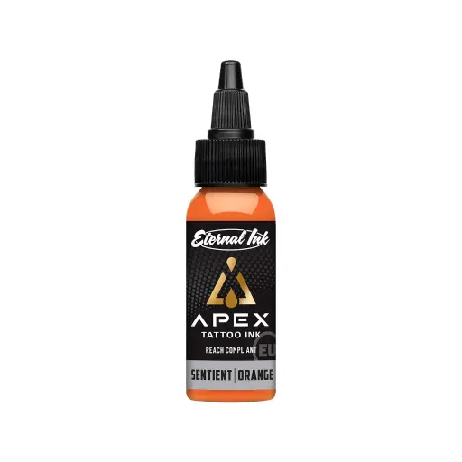 [ki_REACH_encre_eternal_apex_sentient_orange-ETER-SENT-ORN/30] Encre Tattoo Orange - Eternal Ink Apex Sentient Orange - Melange pour le tatouage encre REACH 30 ml