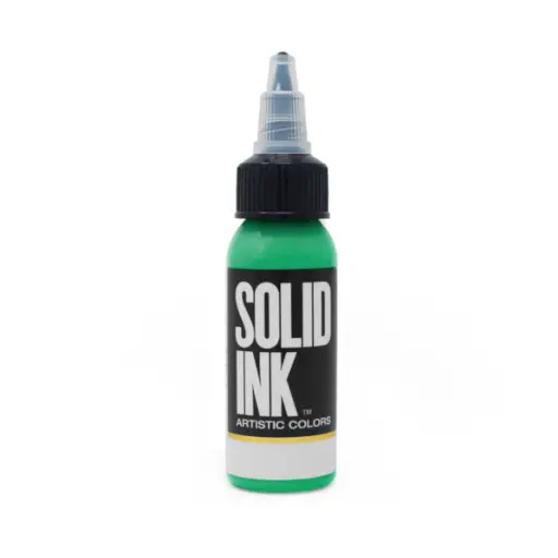 [b_NON_REACH_encre_solid_ink_mint-700125] WORLD FAMOUS TATTOO INK INDIAN INK 30ML