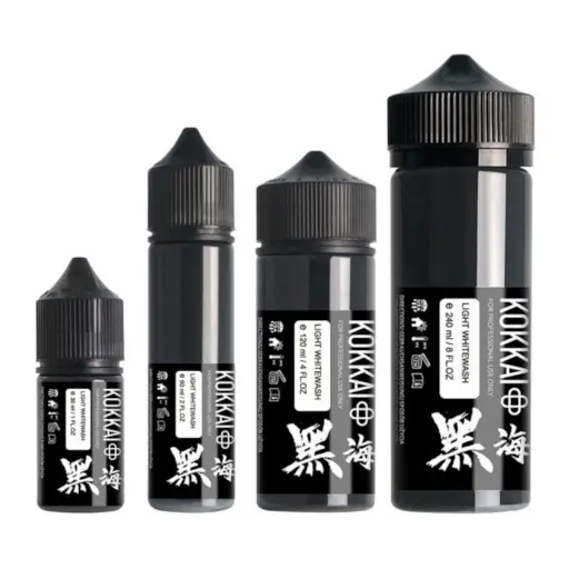 Encre Tattoo Whitewash - Kokkai Sumi Light Whitewash - Mélange pour le tatouage reach* 