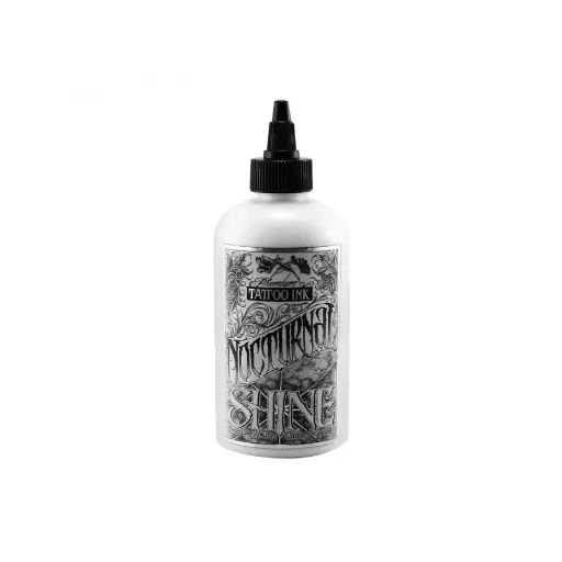 Encre Entrainement Tattoo Blanche - Nocturnal Ink Shine White - Encre artistique pour entrainement au tatouage NON REACH*
