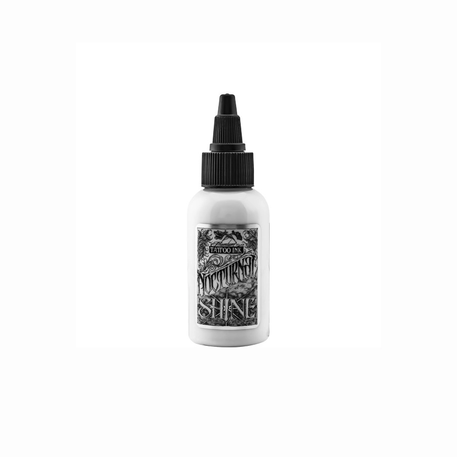 Nocturnal Ink Shine White - Encre artistique pour entraînement tatouage NON REACH