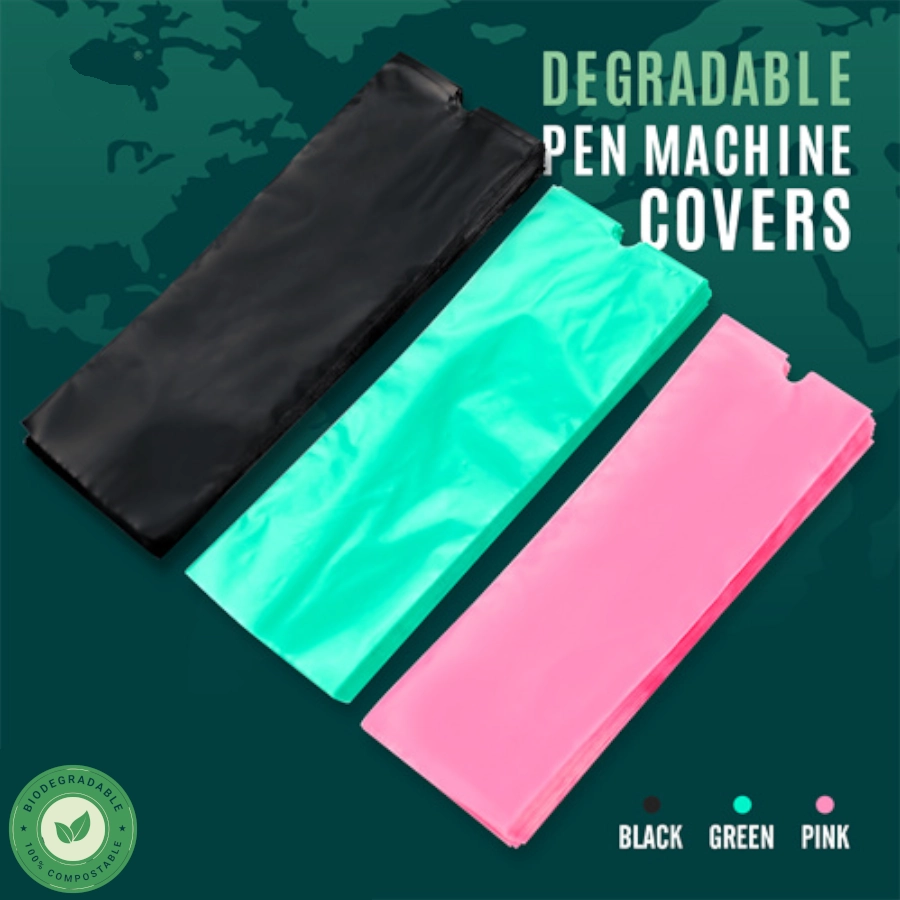 Protection Tattoo - Degradable Pen Machine Cover - Boîte de protection pen 6 x 18 cm (3 coloris)*