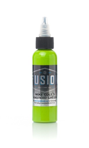 [EF83] FUSION INK MIKE COLE ANDROID GREEN 30ML NON CONFORME REACH