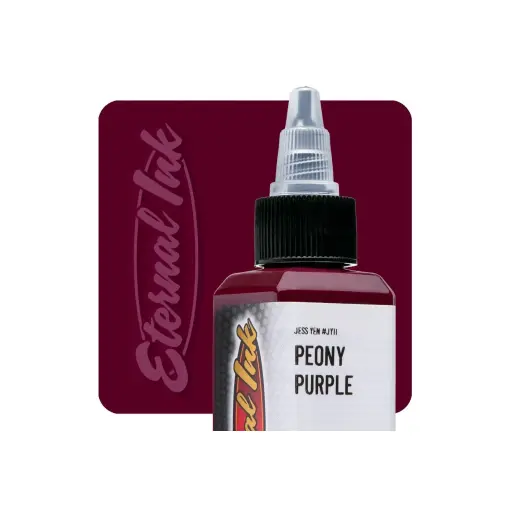[b_NON_REACH_encre_eternal_peony_purple-731217] Eternal Ink Jess Yen Peony Purple - Encre artistique pour entraînement tatouage NON REACH