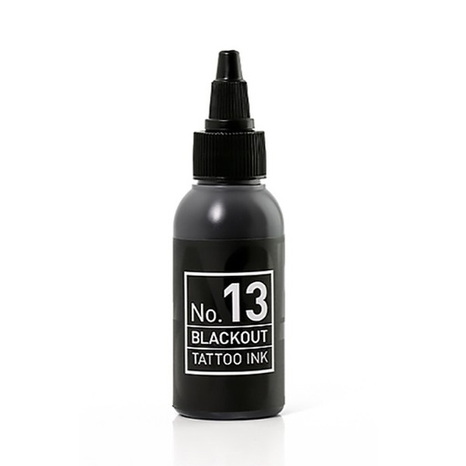 N° 13 - CARBON BLACK INK BLACKOUT