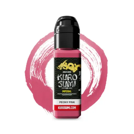 Encre Kuro Sumi Peony Pink - Mélange pour le tatouage encre REACH
