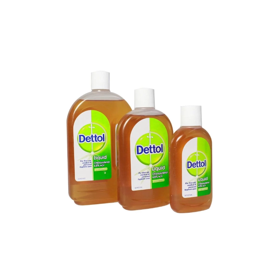 Dettol Liquid Antiseptique - Nettoyant et désinfectant pour le peau et la pose de stencil de tattoo