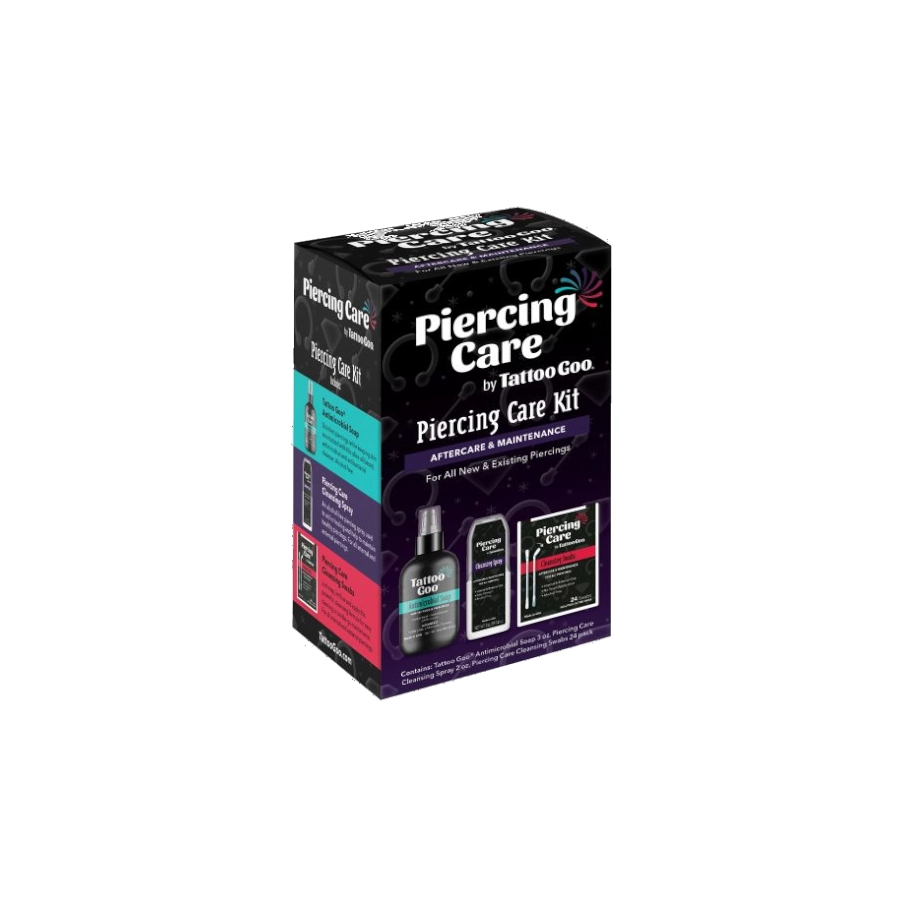 Soin Piercing - Tattoo Goo Piercing Care Kit - Soin pour pour piercing