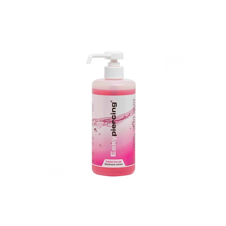 Easy Piercing Solution Buccale - Flacon avec pompe distributrice pour pierceur 500ml