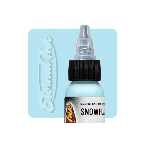 [b_NON_REACH_encre_eternal_snowflake-102583] Eternal Ink Seasonal Spectrum Snowflake - Encre artistique pour entrainement tatouage NON REACH
