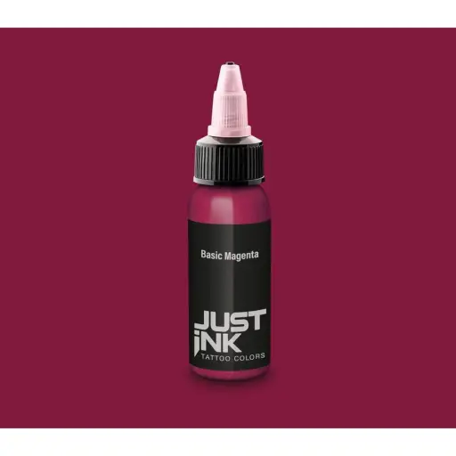 Encre Tattoo Rouge - Just Ink Basic Magenta - Mélange pour le tatouage encre reach 30 ml