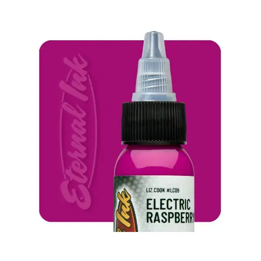 Encre Entrainement Tattoo Rose - Eternal Ink Liz Cook Electric Raspberry - Encre artistique pour entrainement au tatouage NON REACH*