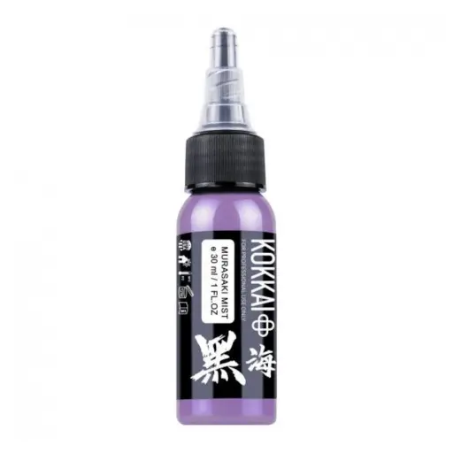 Encre Tattoo Violette - Kokkai Sumi Murasaki Mist - Mélange pour le tatouage reach* 